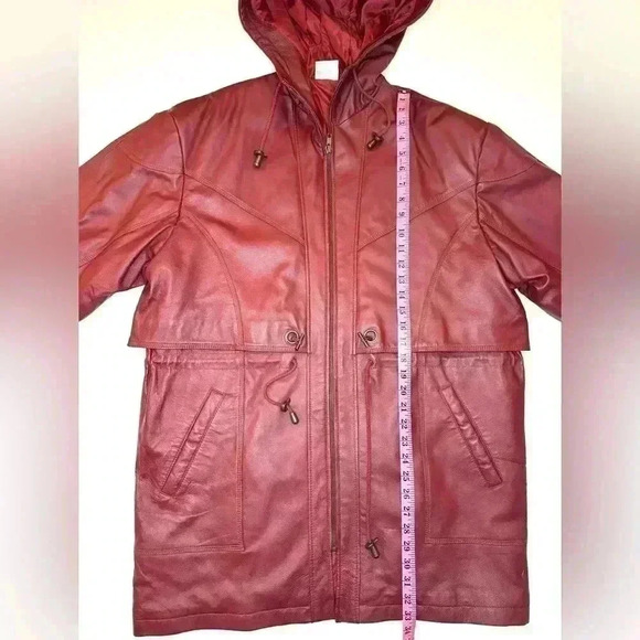 Morningside Women’s Vintage 100 % Leather Jacket Size Medium - Picture 2 of 8